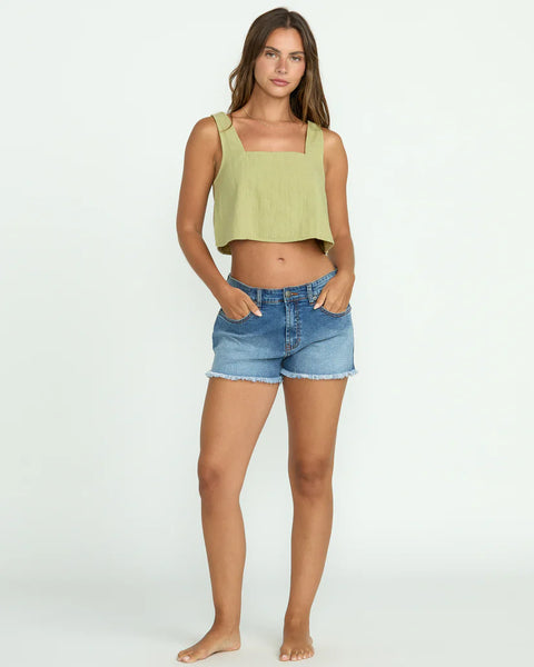 Open Skies Tank Top - Avocado