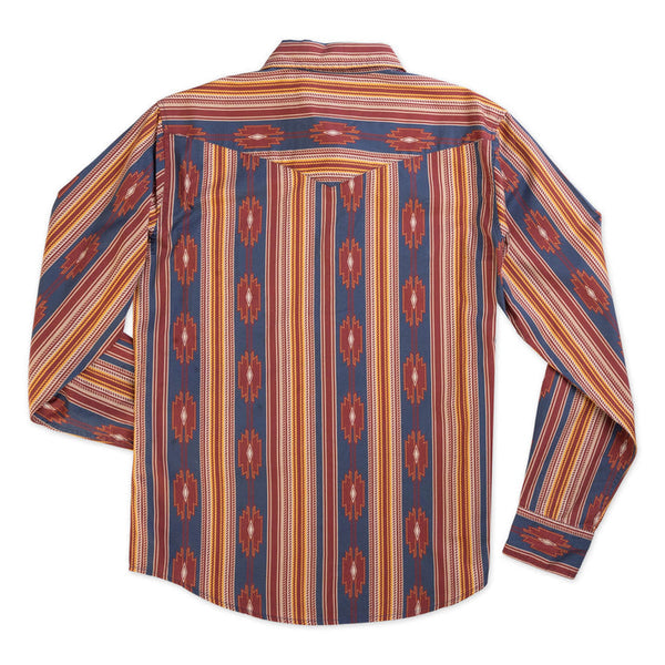 The Wyatt Pearl Snap Serape Shirt