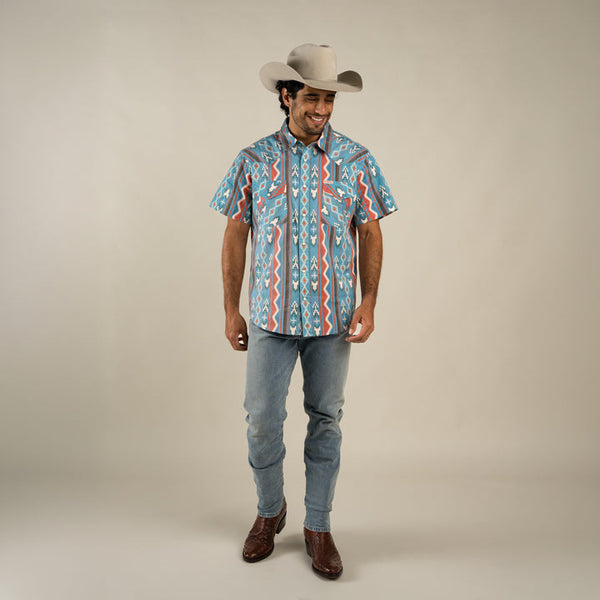 The Wyatt Pearl Snap Short Sleeve Shirt