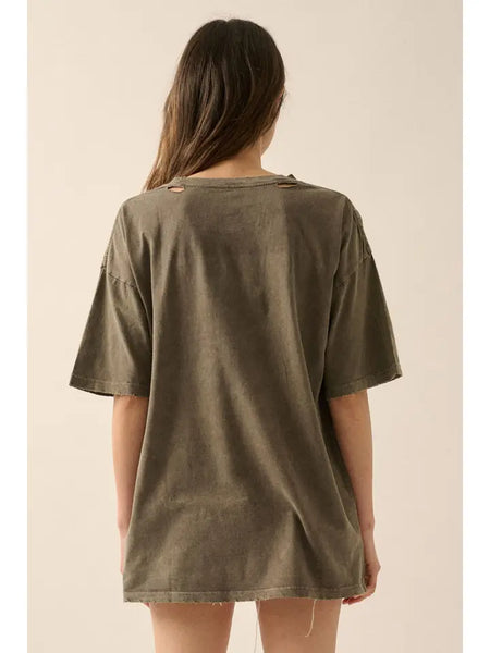 Cat Photos Oversized Tee
