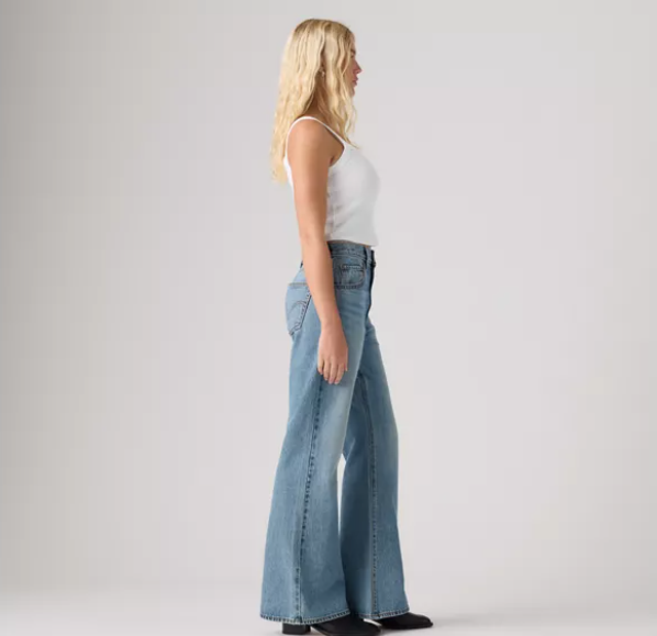 Cinch Flare Jeans
