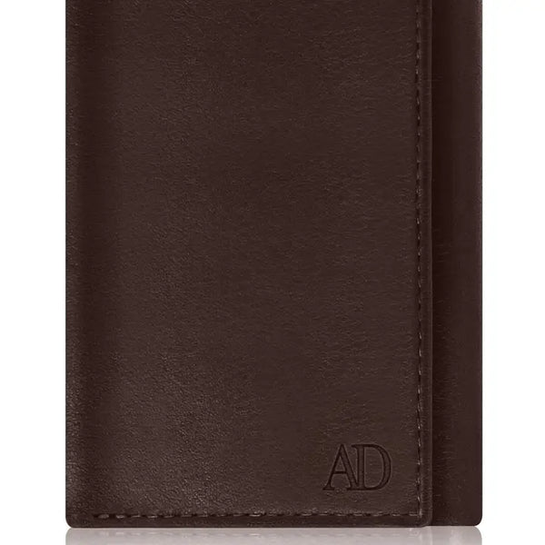 Leather Slim Trifold Wallet