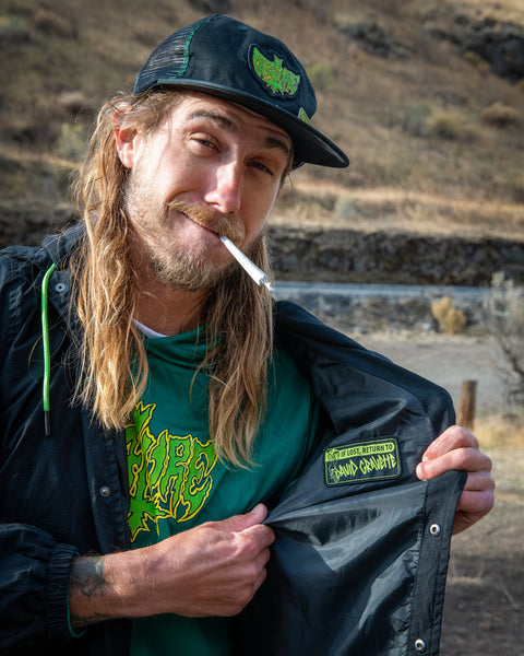 Gravette Creature Hooded Windbreaker Jacket
