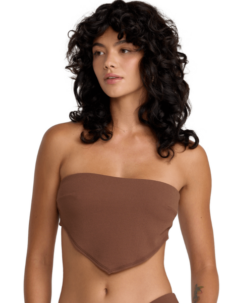 Crinkle Scarf Tie Bandeau