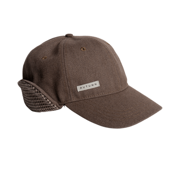 Wash Canvas Flap Cap