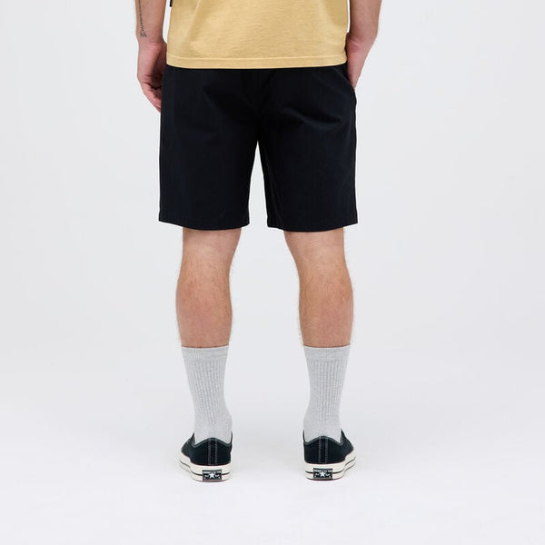 Compound Chino Short - True Black