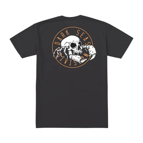 Dark seas Prehistoric Wicking Tee - Charcoal
