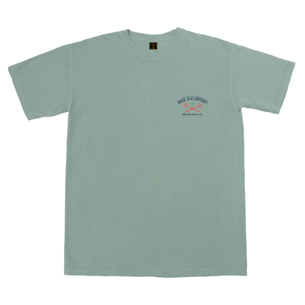 Dark Seas Commitment Pigment T-Shirt - FROSTY GREEN