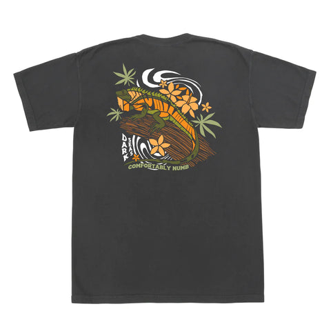 Dark Seas Lazy Lizard T-Shirt - Black
