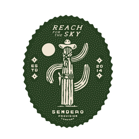 Reach For the Sky Sticker