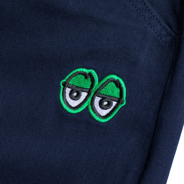 Krooked Eyes Twill Pant - Navy Green