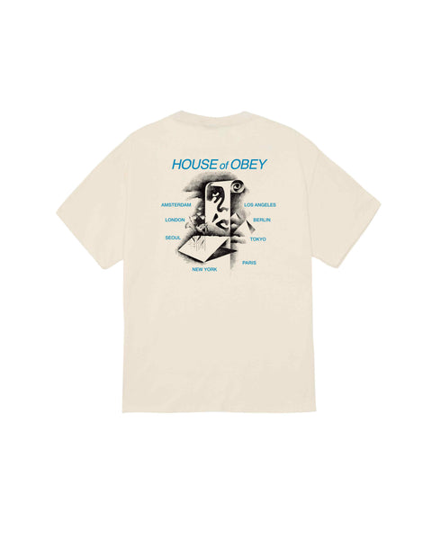Obey Pyramid Scroll T-Shirt