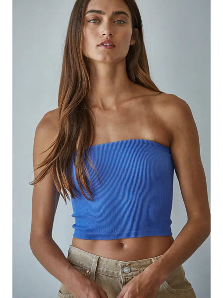 Seamless Ribbed Tube Top