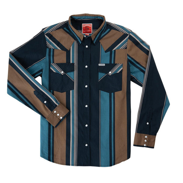 Wyatt Pearl Snap Long Sleeve Shirt