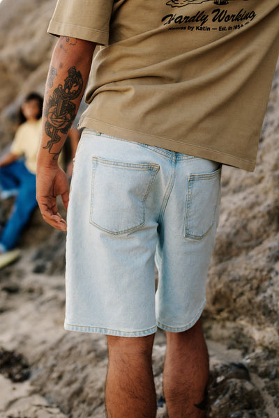 George 64 Short 20" - Light Indigo