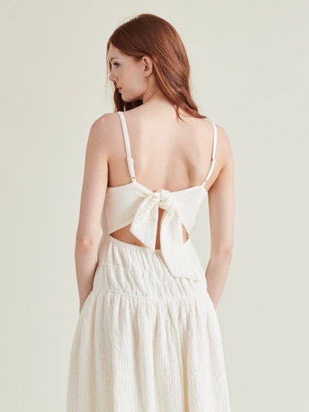 Toby Dress - Ivory