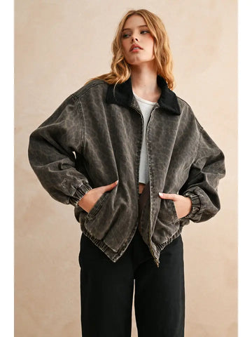 Leopard Print Jacket