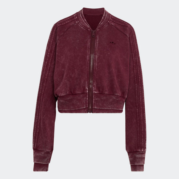 SST Double Layered Cropped Track Top