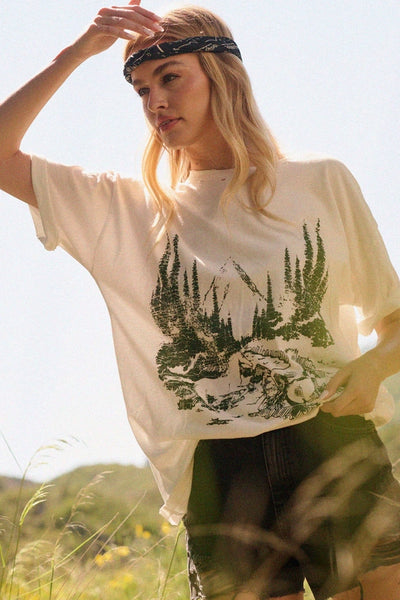 Horses Through Woods Tee