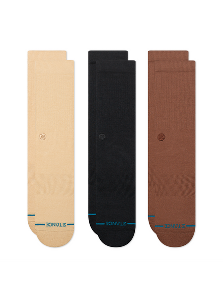 Icon 3 Pack Socks