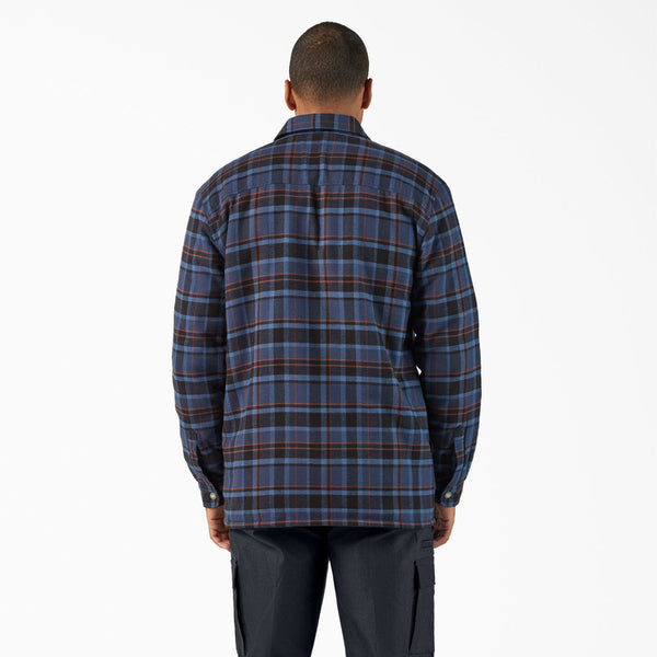 Sherpa Lined Flannel Shirt Jacket