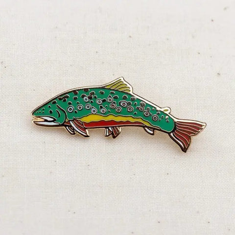 Brook Trout Pin