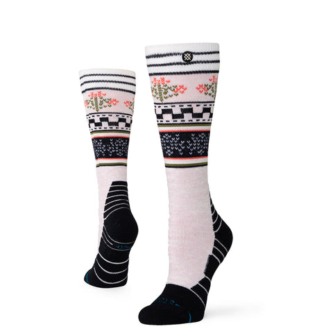Winter Bloom Mid Snow Socks