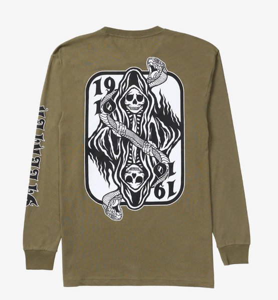Ace of Snakes Long Sleeve Tee