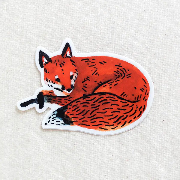Red Fox Sticker