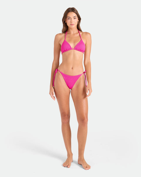 Pucker Up Tie Side Teeny Bikini Bottom