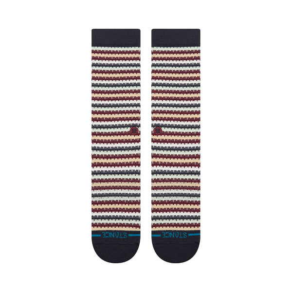 Chiclets Waffle Knit Crew Socks