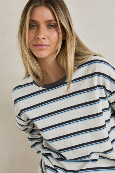 Porto Stripe Long Sleeve Shirt