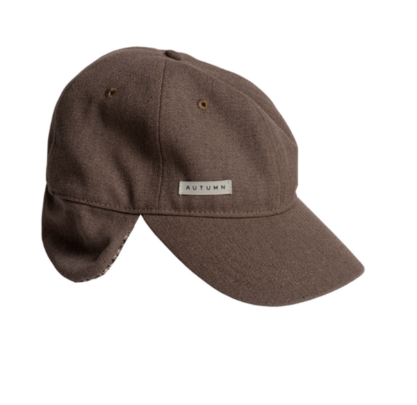 Wash Canvas Flap Cap