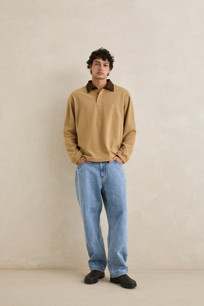 Awake Polar Fleece Polo Shirt