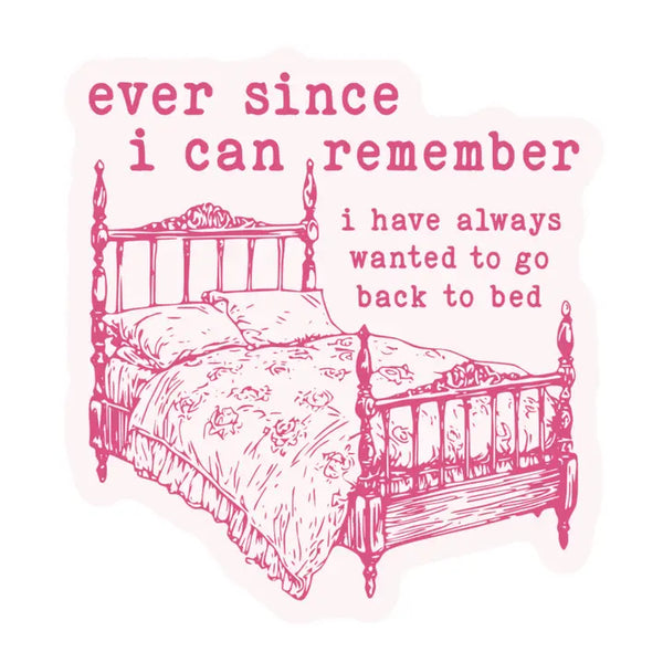 Back To Bed