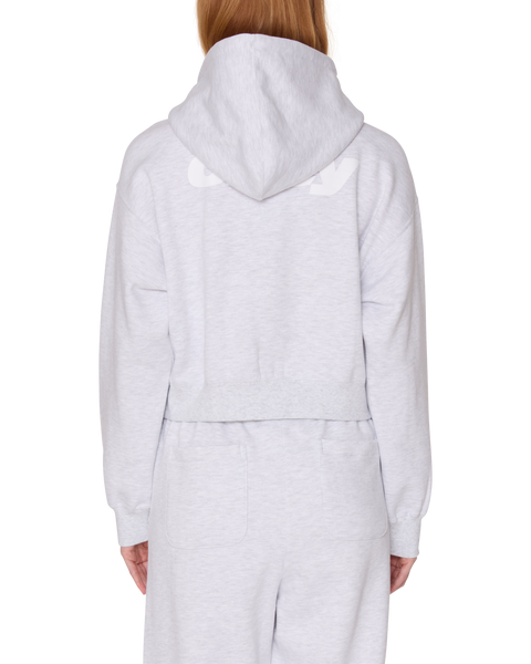 League Cropped Zip Hoodie