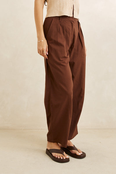 Venice Tailored Linen Pants