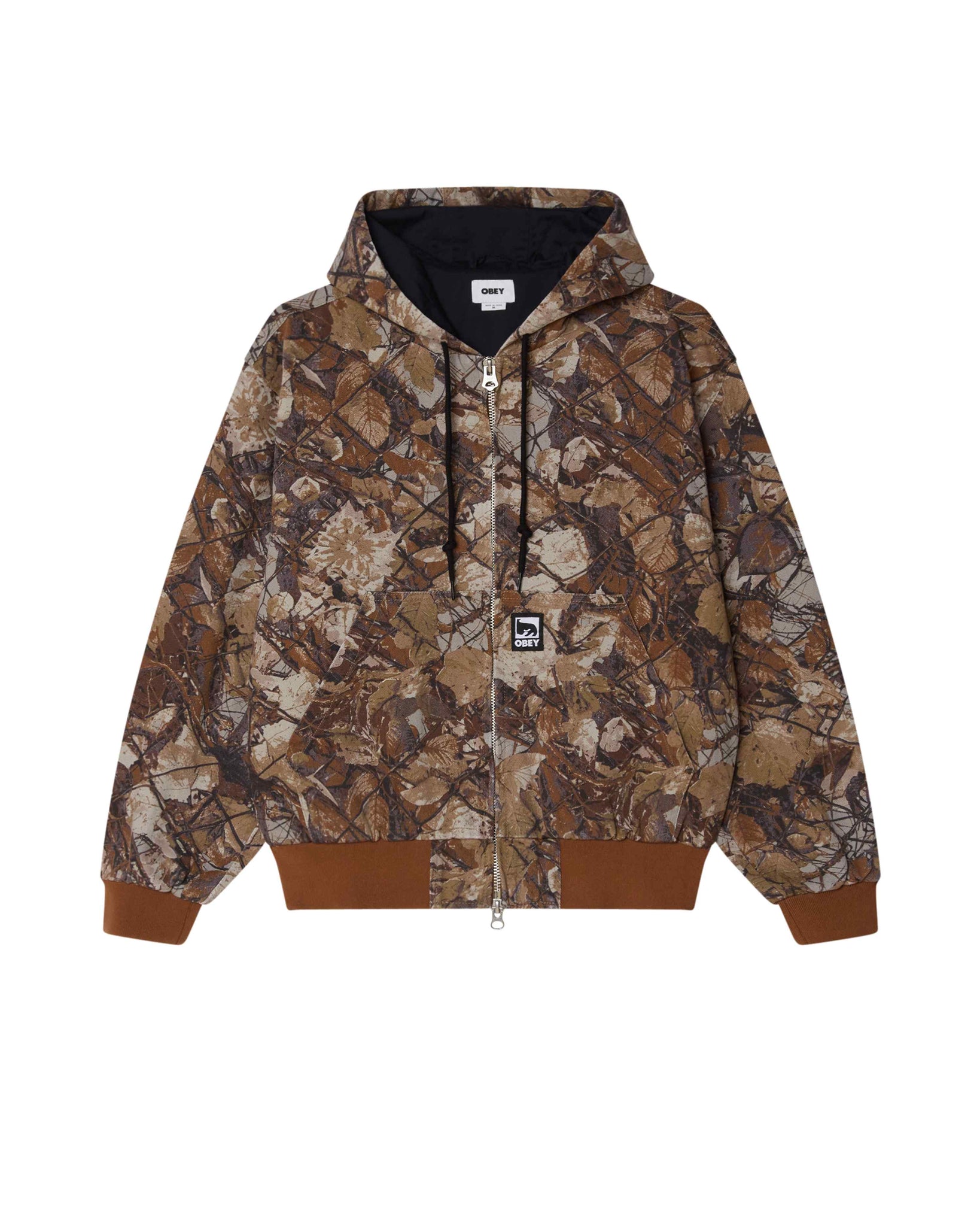 Obey Glen Zip Up Jacket