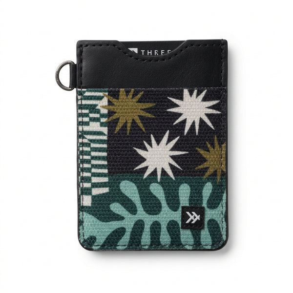 Vertical Leather Wallet