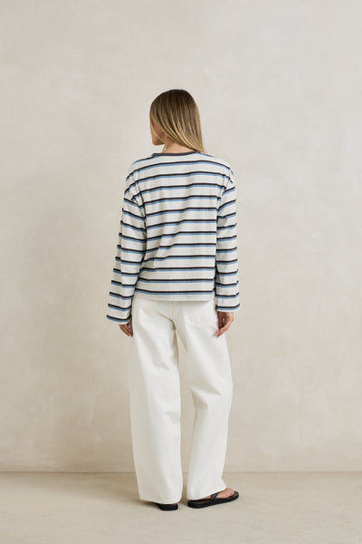Porto Stripe Long Sleeve Shirt