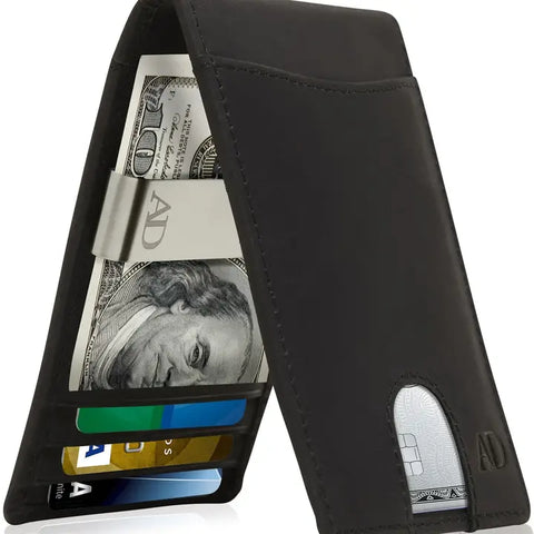 Money Clip Bifold Wallet