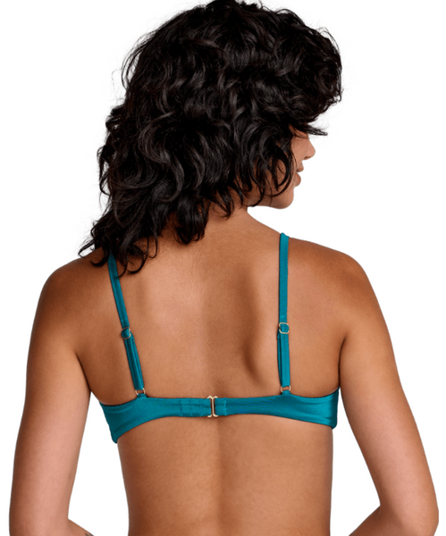 Shimmer Ring Bralette Bikini Top