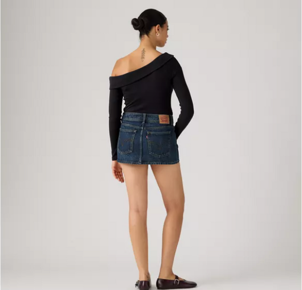 Belted Mini Skirt