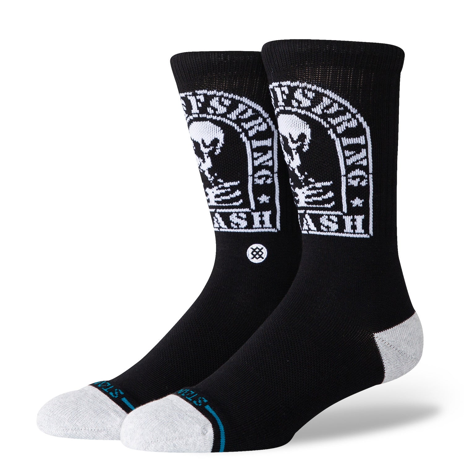 The Offspring x Stance Smashed Crew Socks - Black