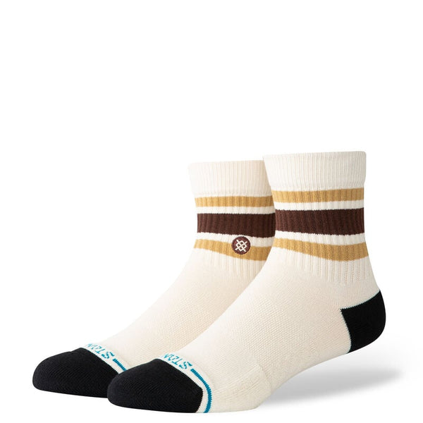Boyd Quarter Sock - Dark Brown