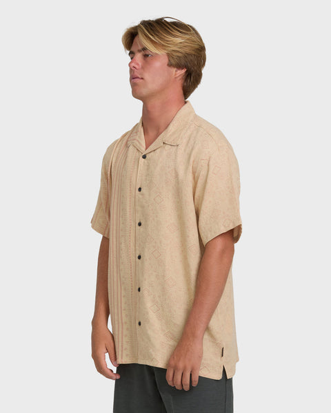 Garage Nashau Jacquard Short Sleeve Woven