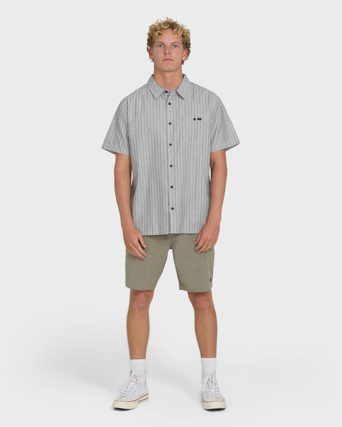 Sundays Jacquard Short Sleeve Shirt