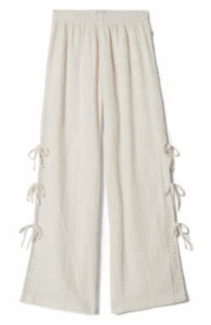 Seaside Eyelet Wide Leg Pant