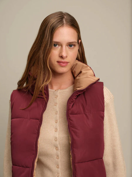 Kansas Reversible Puffer Vest