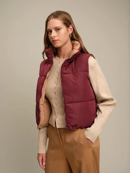 Kansas Reversible Puffer Vest